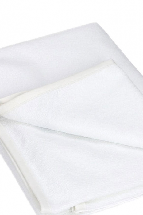 Protectie impermeabila, bumbac,60x120 cm, White, BebePrice [5]