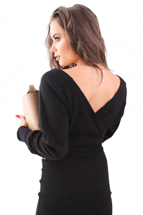 Rochie pentru gravide, bumbac, Iris, Midnight, BebePrice [2]