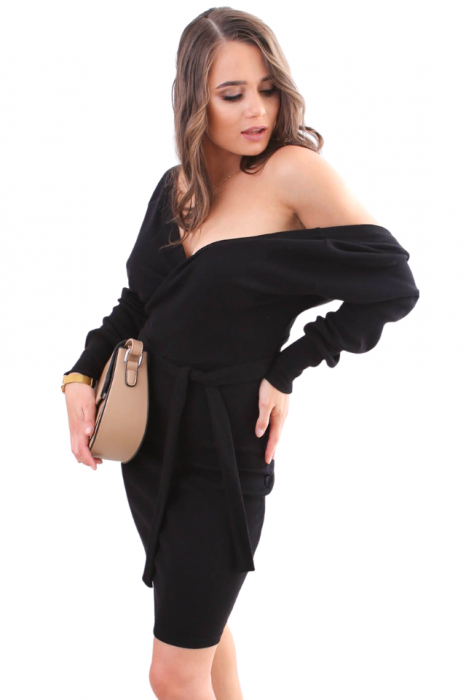 Rochie pentru gravide, bumbac, Iris, Midnight, BebePrice [5]