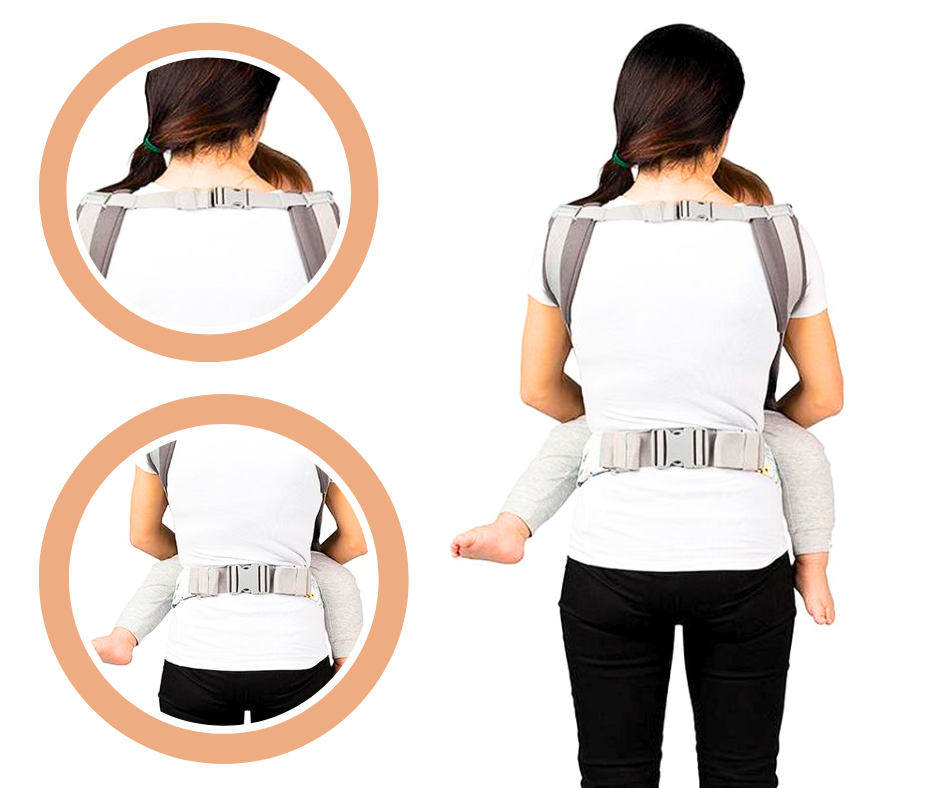 Marsupiu ergonomic, Bebelo, Flower, BebePrice [4]