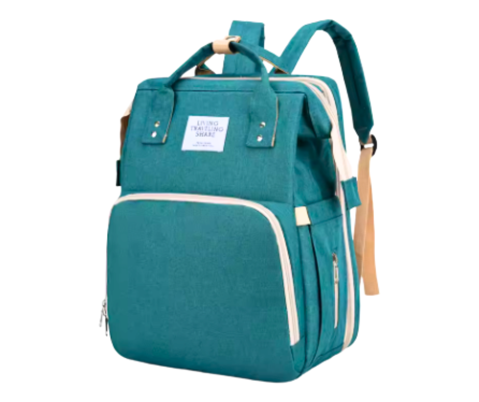 Rucsac multifunctional extensibil, impermeabil cu USB EasyTrip Baby, Forest, BebePrice [2]