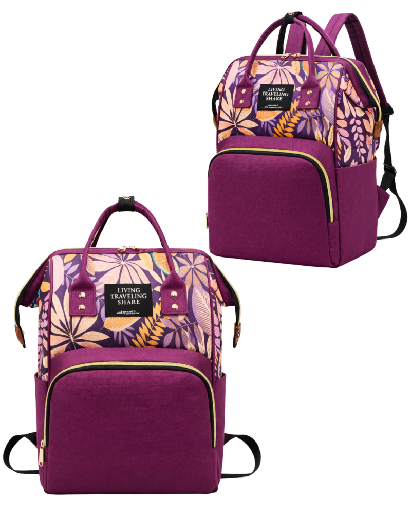 Rucsac termic multifunctional pentru parinti, Mommybaby, Lavender Mist [4]