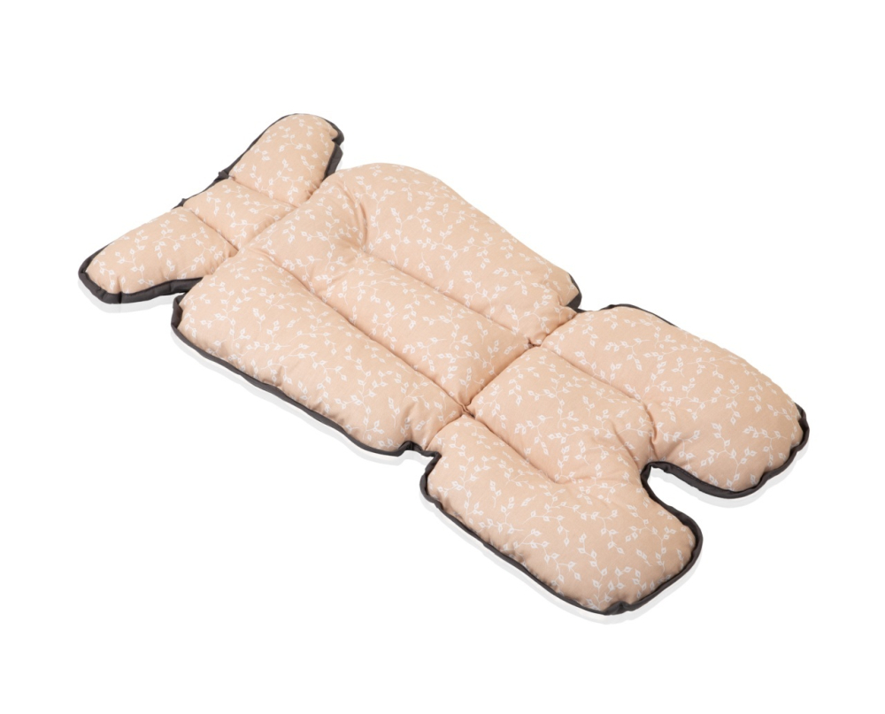 BBP_bj_5076 Saltea reversibilă cărucior și scaun de masă Soft Cotton somon 65x30 cm imagine principală BebePrice.ro [3]