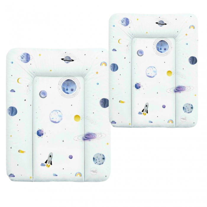 Saltea de infasat, Planets. White -Blue,BebePrice [5]