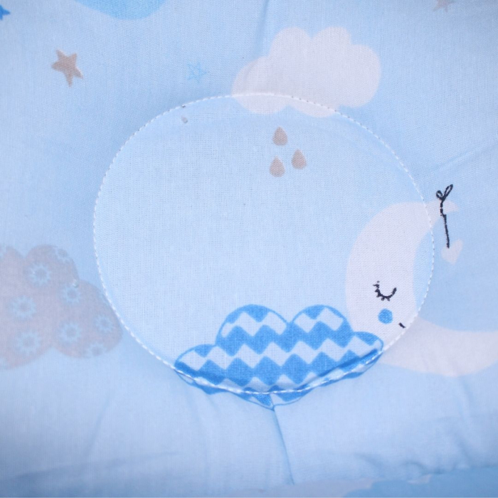 Saltea protectie pentru carucior si scoica, Sleepy Baby, Blue Moon [5]