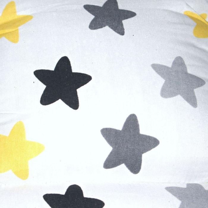 Saltea protectie pentru carucior si scoica, Sleepy Baby, Grey Stars [5]