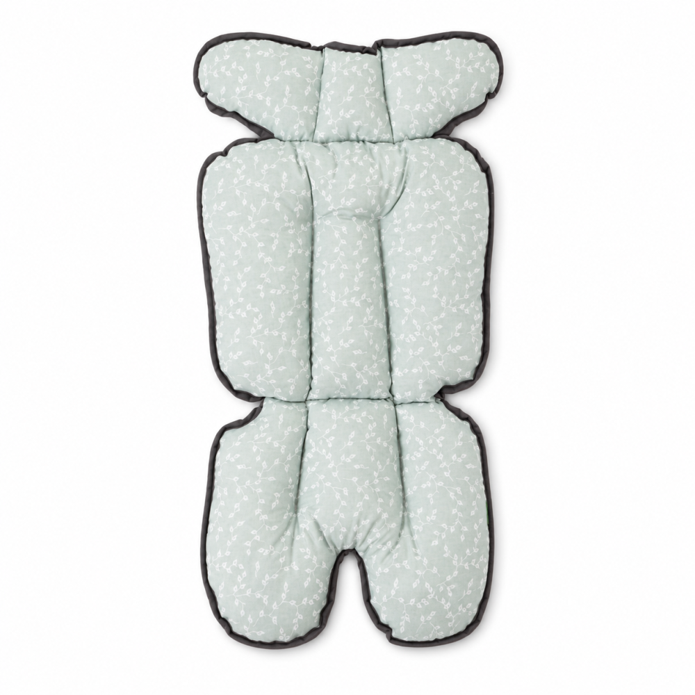 BBP_bj_5075 Saltea reversibilă cărucior și scaun de masă Soft Cotton verde 65x30 cm imagine principală BebePrice.ro [2]