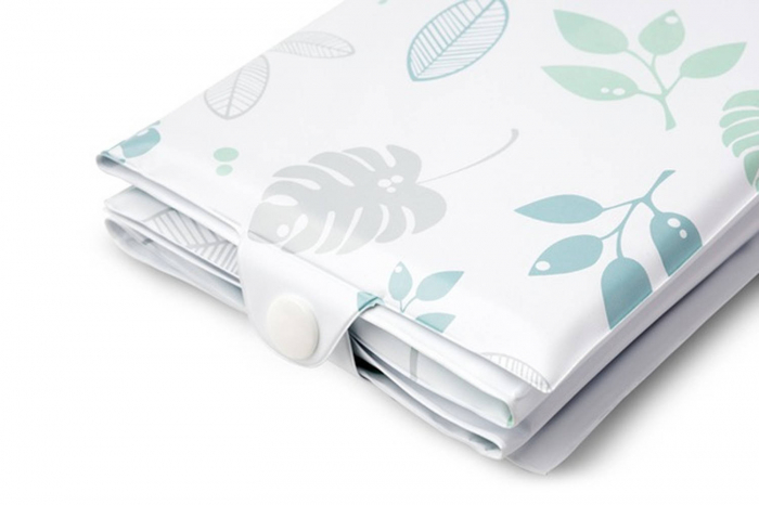 Salteluta de infasat, pliabila, impermeabila, 58x40 cm, Green Leaf , BebePrice [3]