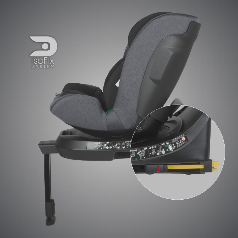 BBP-326089062 Scaun auto i Size 40-150 cm Ario Anthracite sistem i-Size si fixare ISOFIX BebePrice.ro [11]