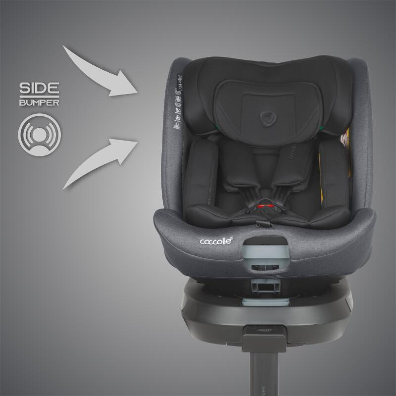 BBP-326089062 Scaun auto i Size 40-150 cm Ario Anthracite sistem i-Size si fixare ISOFIX BebePrice.ro [10]