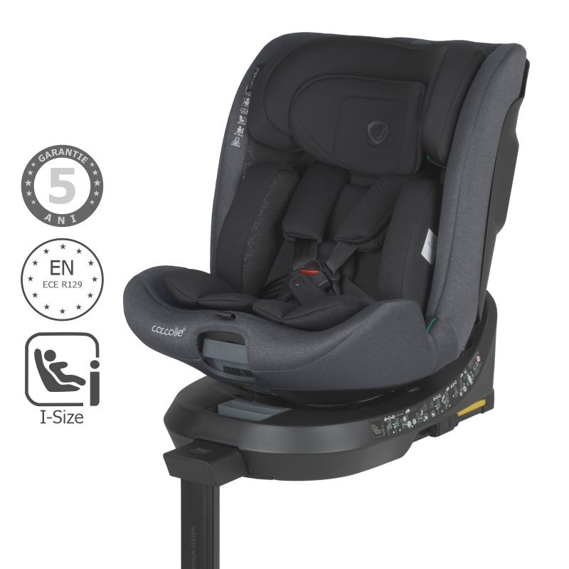 BBP-326089062 Scaun auto i Size 40-150 cm Ario Anthracite sistem i-Size si fixare ISOFIX BebePrice.ro [4]