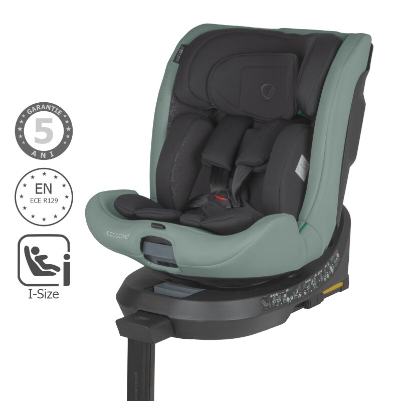 BBP-326089081 Scaun auto i Size 40-150 cm Ario Forest Sage sistem i-Size si fixare ISOFIX BebePrice.ro [4]