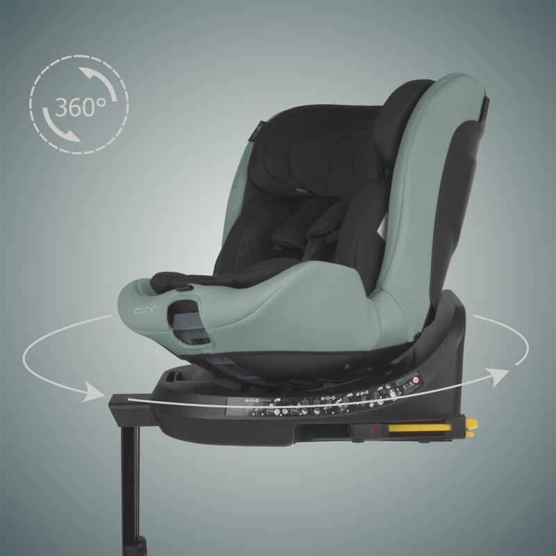 BBP-326089081 Scaun auto i Size 40-150 cm Ario Forest Sage sistem i-Size si fixare ISOFIX BebePrice.ro [10]