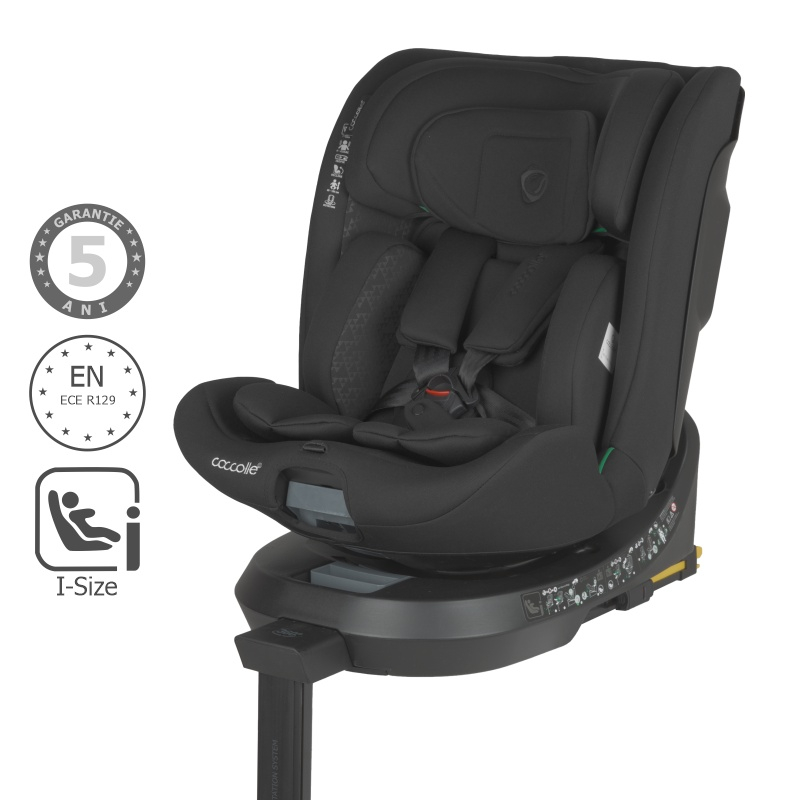 BBP-326098060 Scaun auto i Size 40-150 cm Ario Midnight Black sistem i-Size si fixare ISOFIX BebePrice.ro [3]