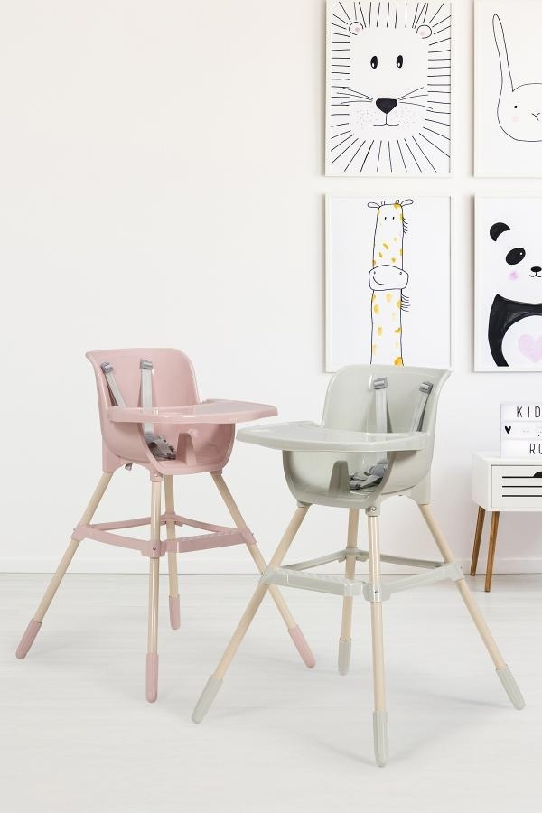 Scaun de masă pentru copii Pink BebePrice.ro [3]