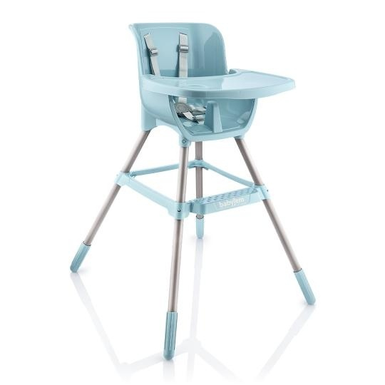 Scaun de masă pentru copii Turquoise BebePrice.ro [4]