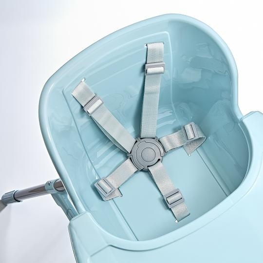 Scaun de masă pentru copii Turquoise BebePrice.ro [2]