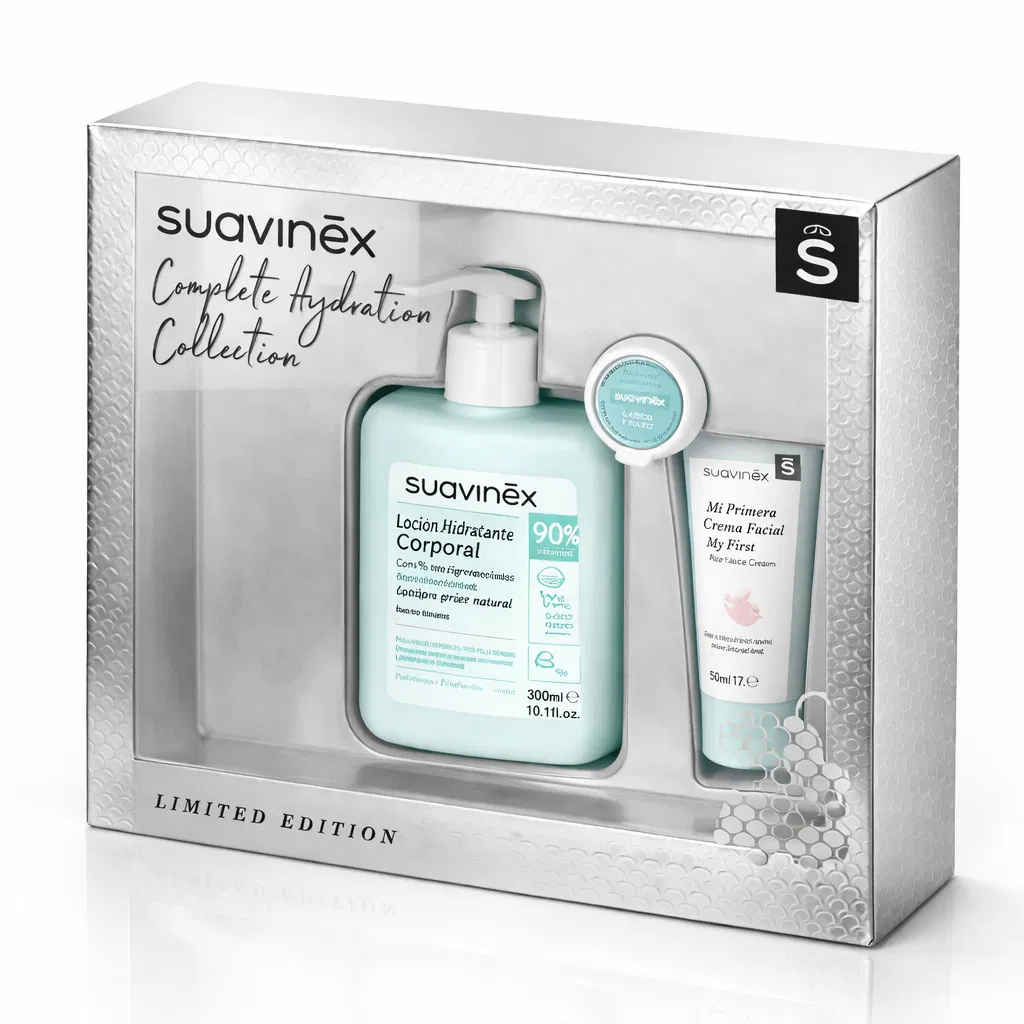 Set cadou îngrijire bebeluși Suavinex Hydration Care Silver BebePrice.ro [7]