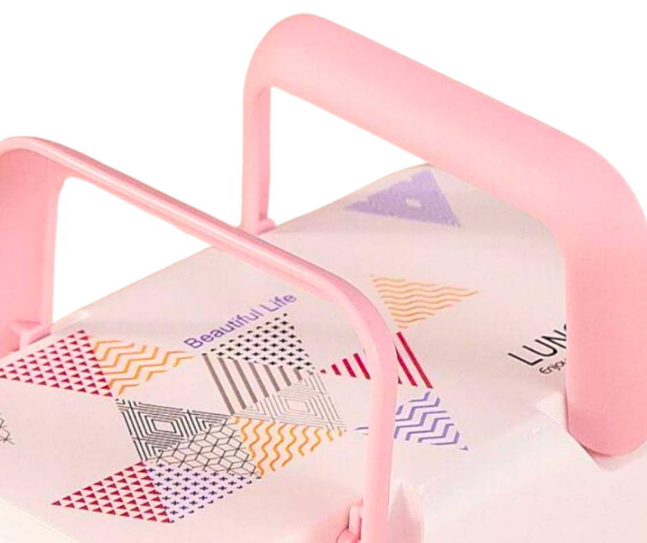 Caserola termica, 3 compartimente, Pink, BebePrice [5]
