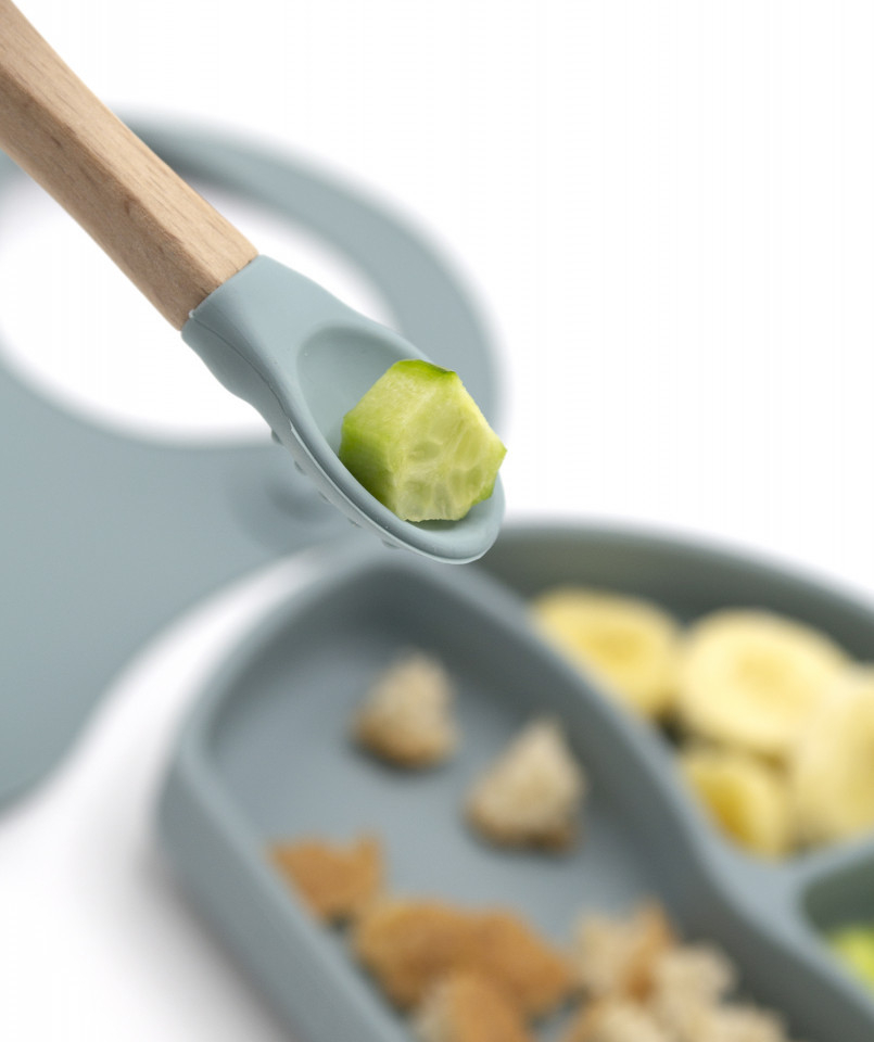 Set diversificare 4 piese din silicon BabyJem Sage BebePrice.ro [4]