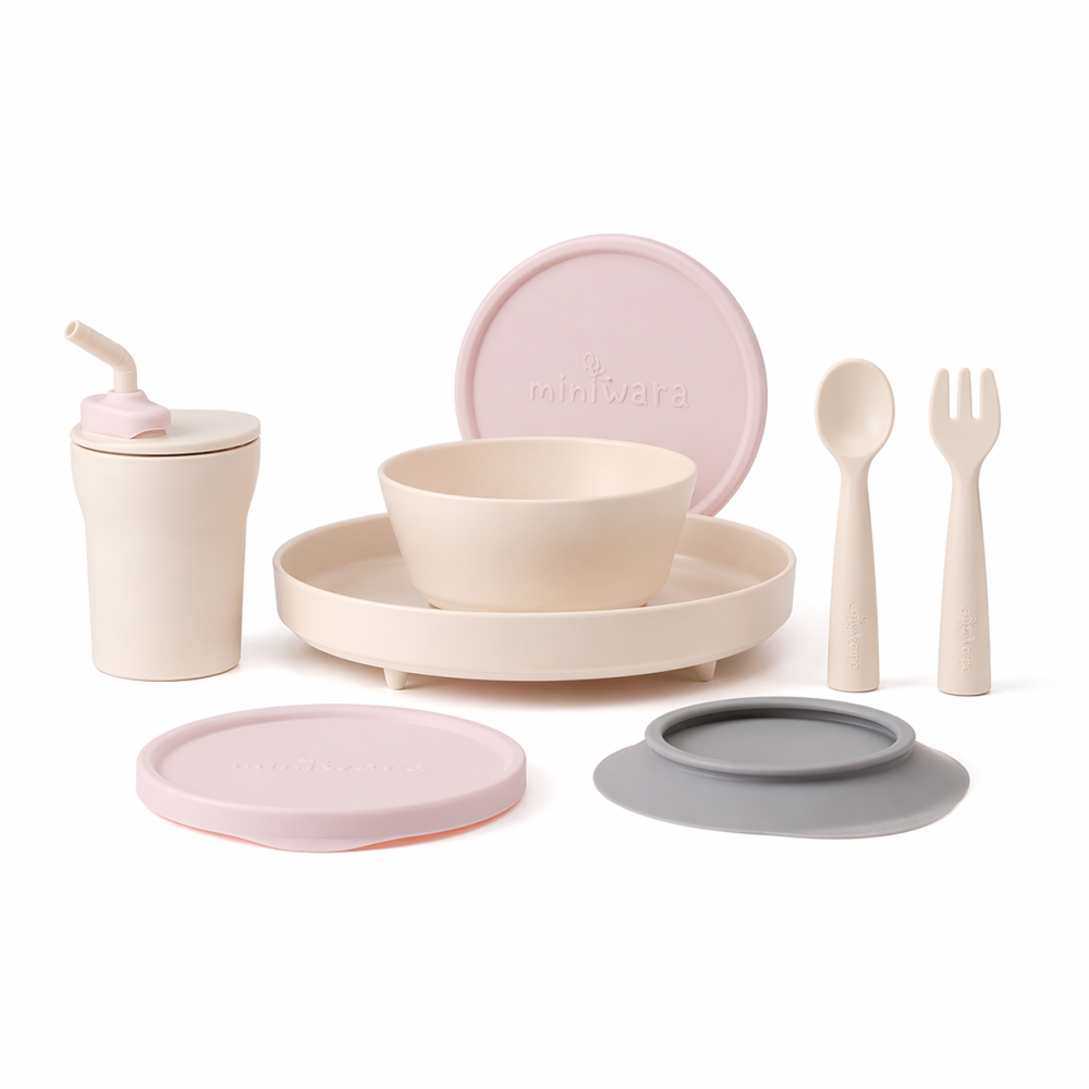 Set diversificare Little Foodie 6 piese Vanilla+Cotton Candy BebePrice.ro [9]