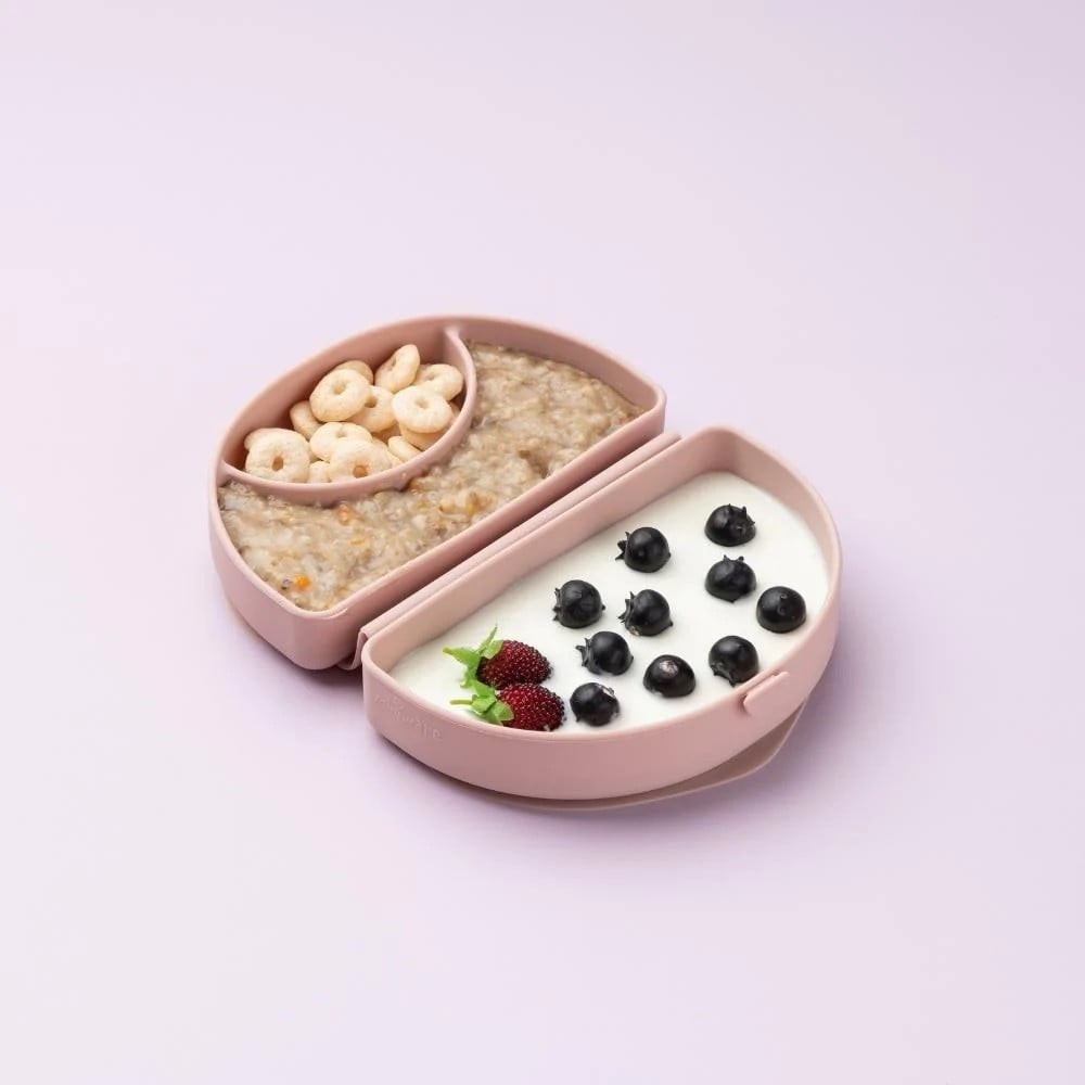 Set diversificare Sili Mini Go 3 piese Pink Antioxidant BebePrice.ro [4]