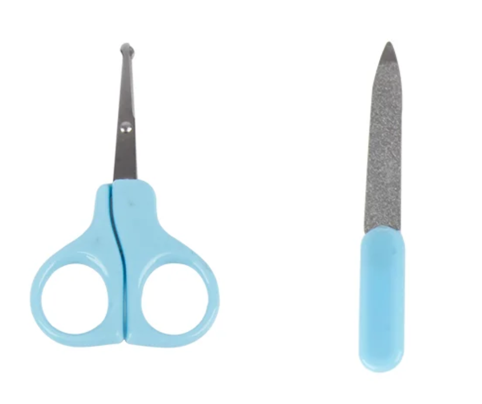 Set ingrijire bebelus, fara BPA, 7 piese, Blue , BebePrice [3]