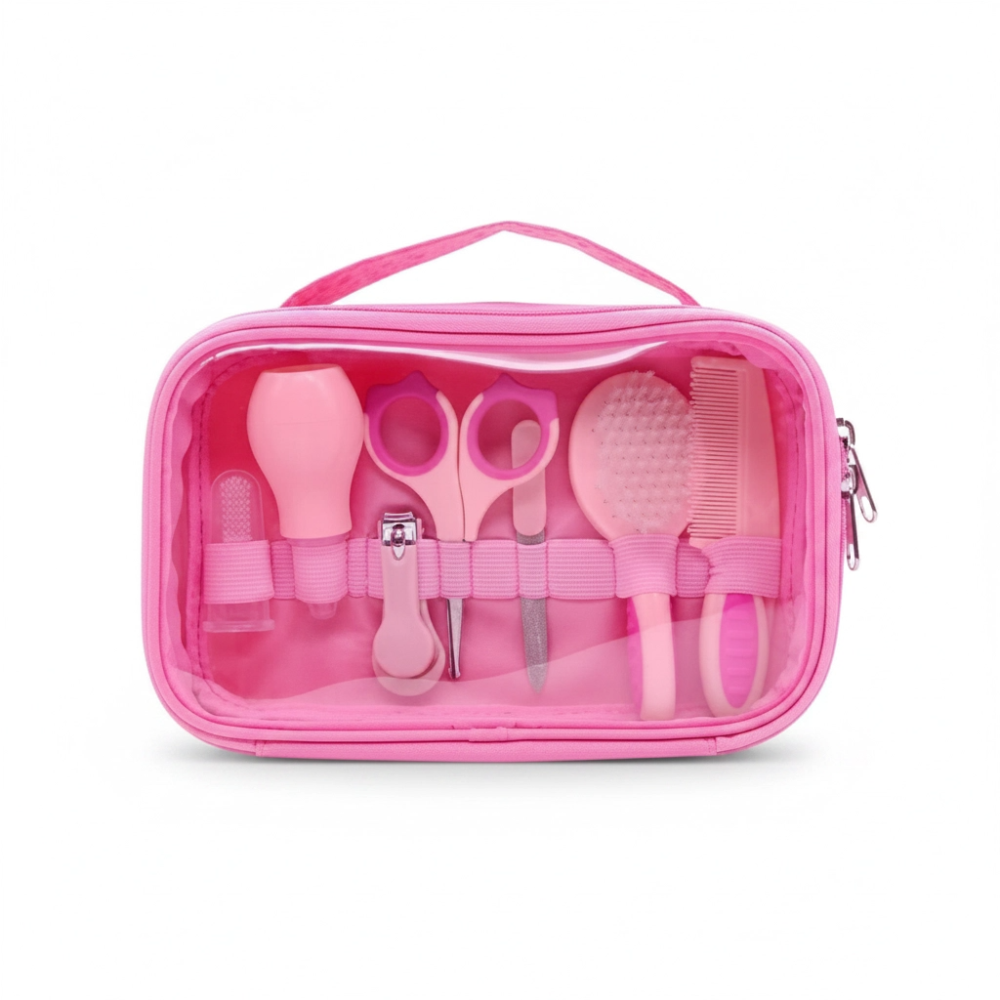 Set îngrijire unghii copii 7 piese Travel Care Pink BebePrice.ro [4]