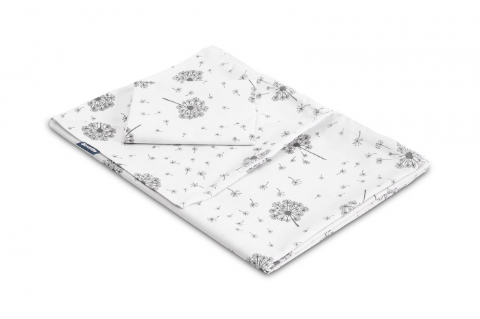 Set lenjerie pat, 2 piese, Bumbac, 100x135 cm, Dandelion, BebePrice [3]