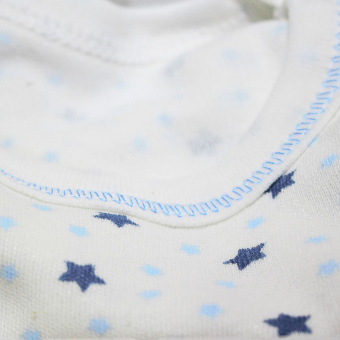 Set maternitate bumbac antialergic, nou-nascut, Little Baby, Blue - 11 piese [3]