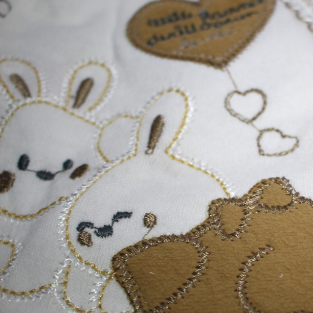 Set maternitate bumbac nou-nascut (0-3 luni), Bebelax, Rabbits,Brown - 5 piese [5]