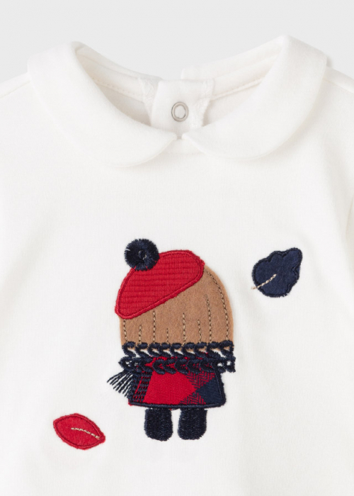 bebeprice Set Mayoral 3 piese ECOFRIENDS carouri red [4]