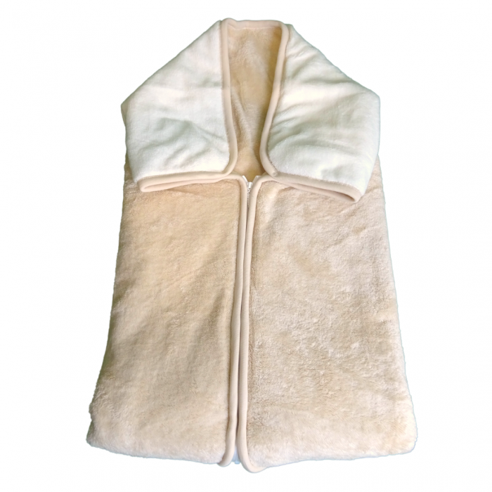 Set Păturica Port Bebe Cocolino – Căciuliță - Botoșei, Cream [5]