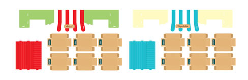 Set plastilina creativ, Market Kit, BebePrice [4]