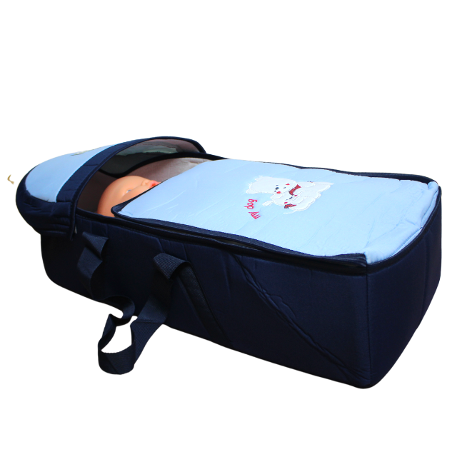 Set port bebe si geanta de maternitate, Bear, Ciel- 2 piese [3]