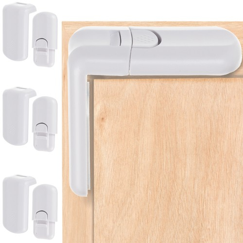 Set sigurante universale, fixe, White, 4 bucati, BebePrice [8]