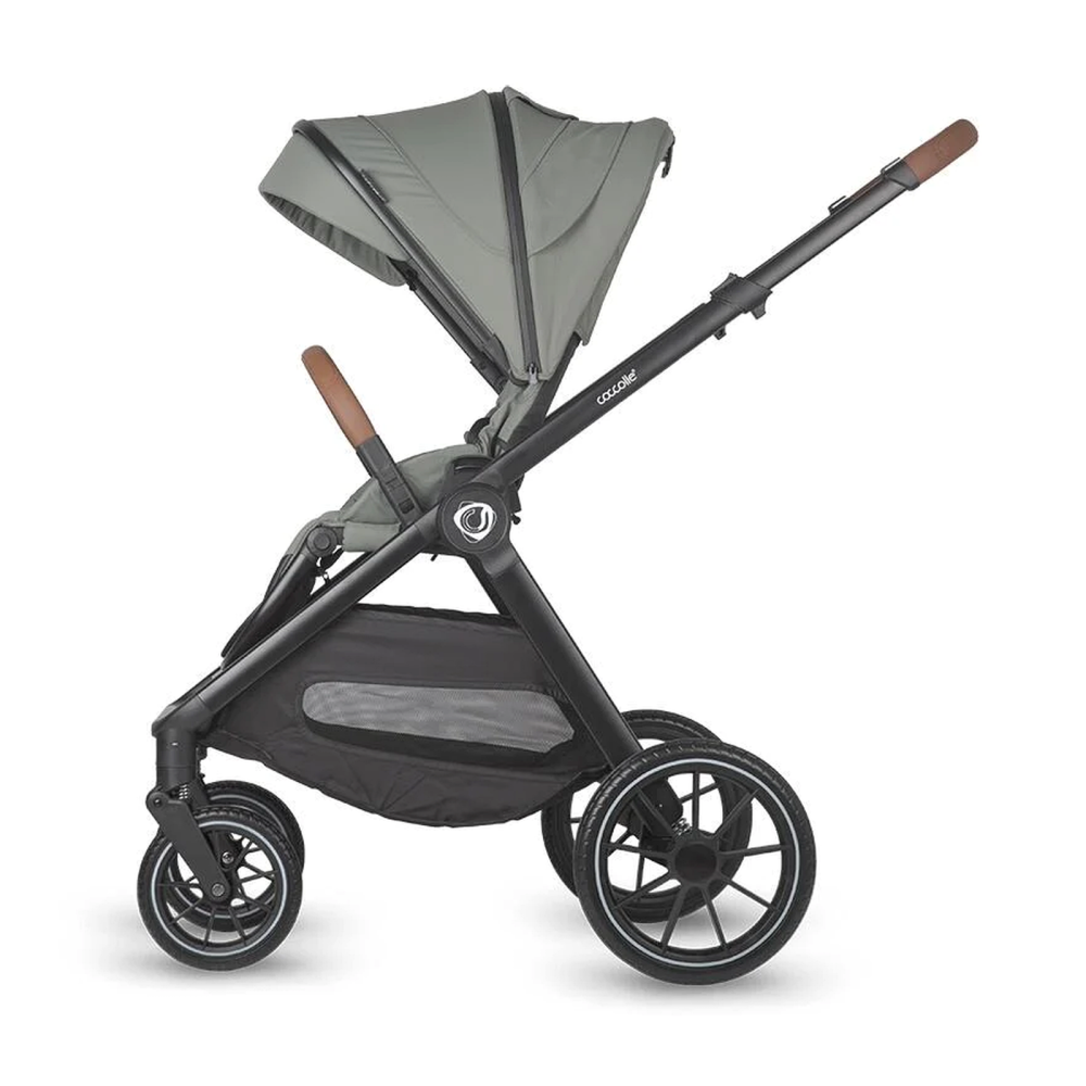 BBP-324062380325080360 Sistem modular 3 in 1 Aspen Moss Green cu Scoica auto i Size Knox Black sistem i-Size si fixare ISOFIX BebePrice.ro [19]