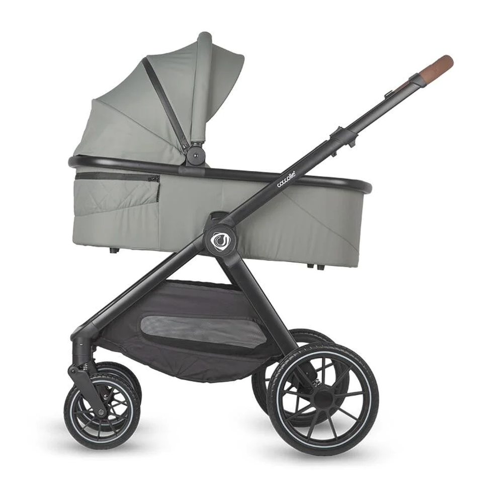 BBP-324062380325080360 Sistem modular 3 in 1 Aspen Moss Green cu Scoica auto i Size Knox Black sistem i-Size si fixare ISOFIX BebePrice.ro [20]