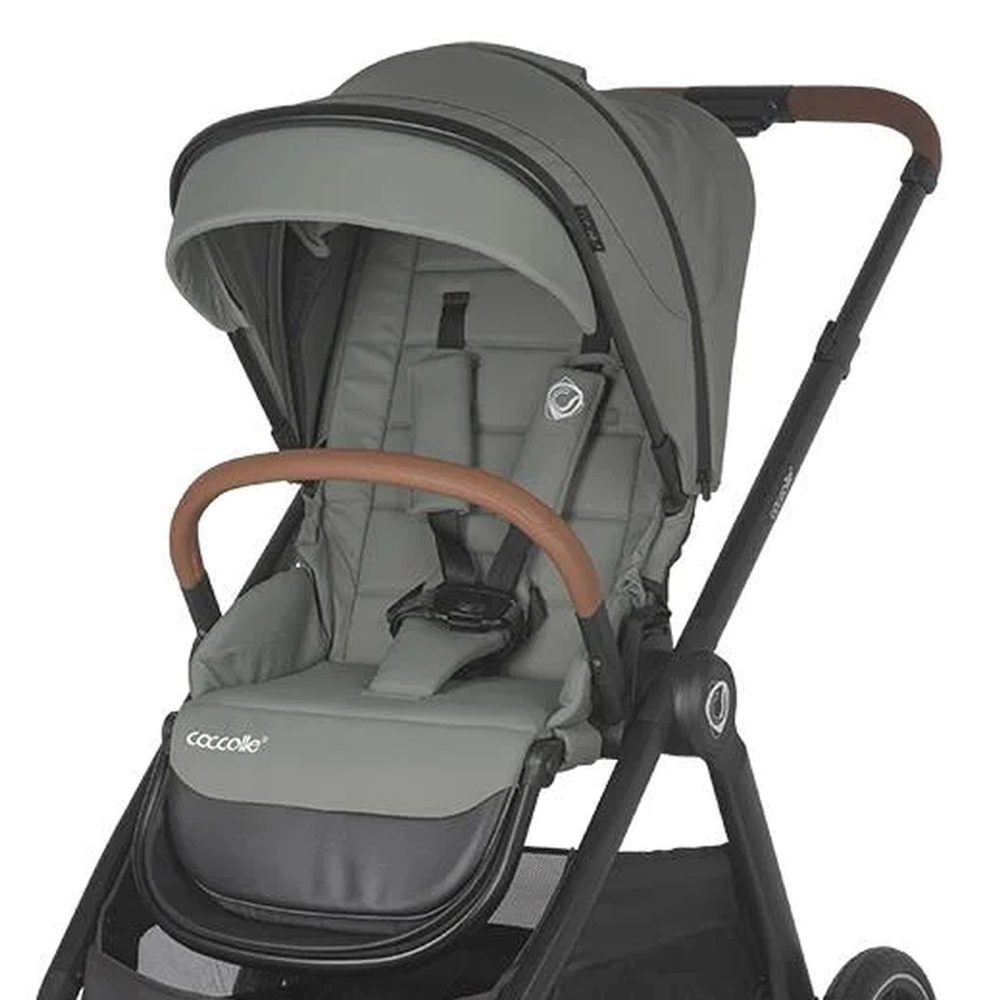 BBP-324062380325080360 Sistem modular 3 in 1 Aspen Moss Green cu Scoica auto i Size Knox Black sistem i-Size si fixare ISOFIX BebePrice.ro [21]