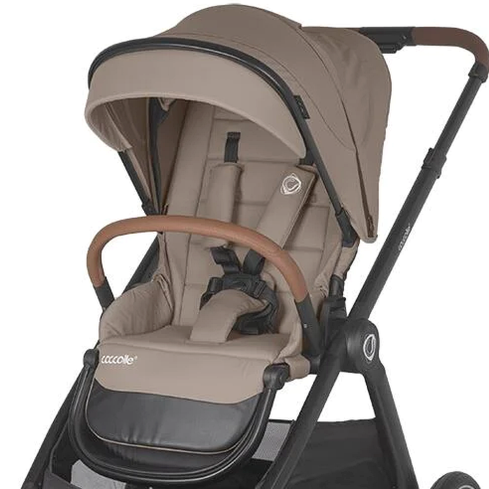 BBP-324062344325080360 Sistem modular 3 in 1 Aspen Sand Beige cu Scoica auto i Size Knox Black sistem i-Size si fixare ISOFIX BebePrice.ro [20]