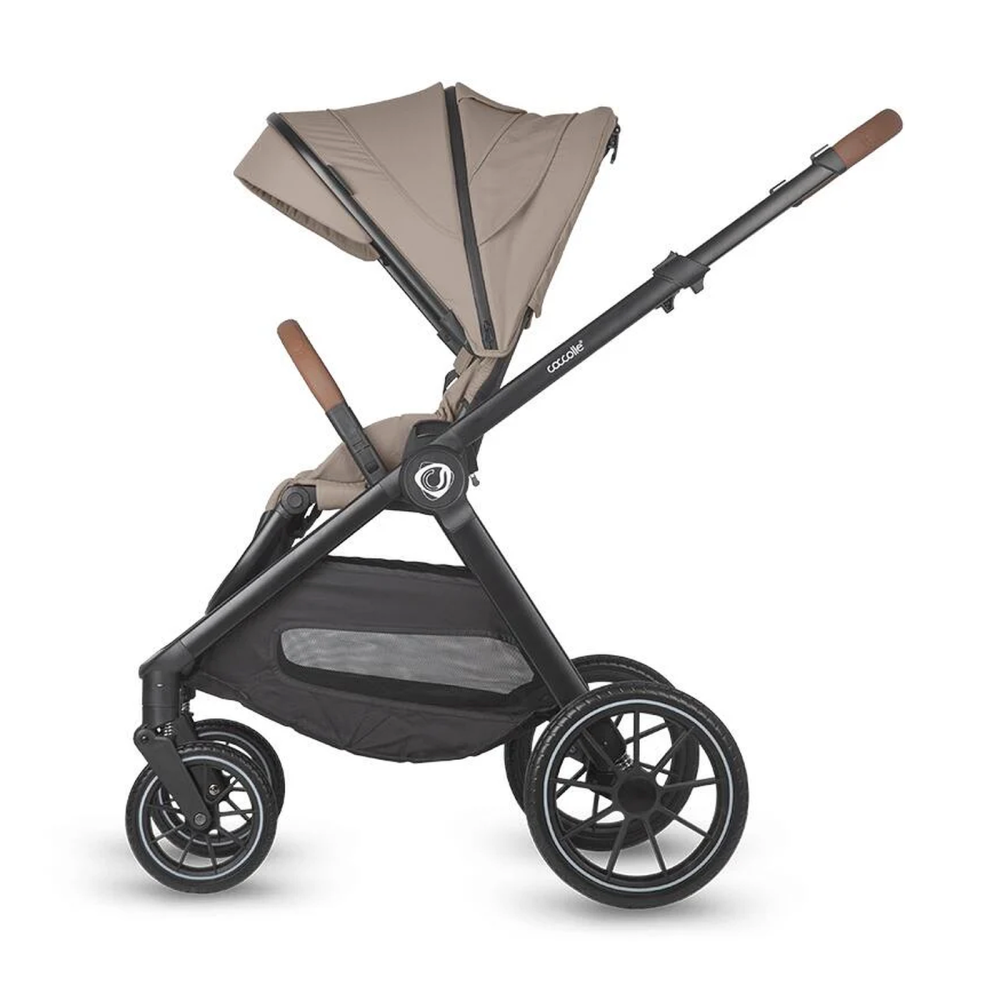 BBP-324062344325080360 Sistem modular 3 in 1 Aspen Sand Beige cu Scoica auto i Size Knox Black sistem i-Size si fixare ISOFIX BebePrice.ro [3]
