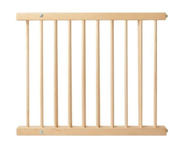 Poarta de siguranta extensibila, lemn, 72-122 cm, BebePrice [5]