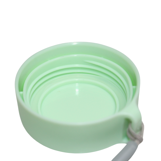 Sticla de apa cu sita, din plastic, Portable Cup, Turcoaz, 600 ml [5]