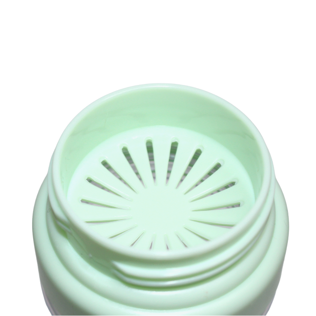 Sticla de apa cu sita, din plastic, Portable Cup, Turcoaz, 600 ml [4]