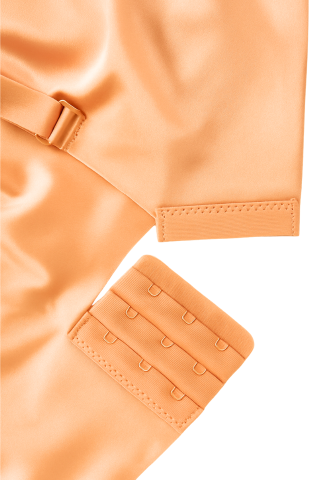 Sutien fara sarma, fara cusaturi, Delicate Shape, Salmon, BebePrice [4]