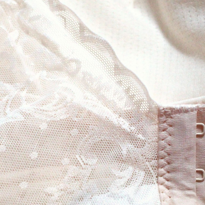 Sutien pentru alaptare cu datela pe spate din bumbac, cu deschidere in fata, Bloom, Beige [3]