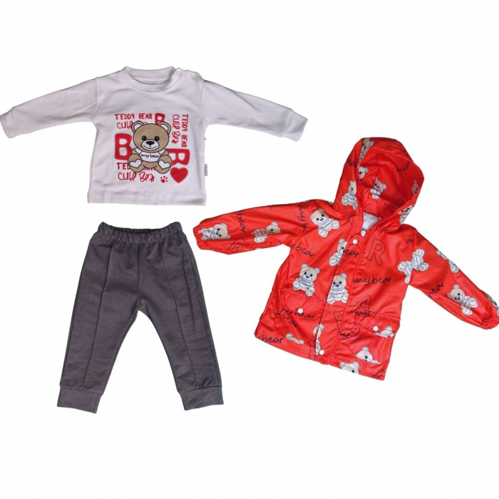 Trening 3 piese, My Bear, Red [6]