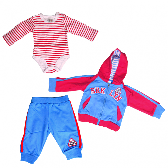 Trening pentru bebelus, Bumbac, Brooklyn -3 piese [2]