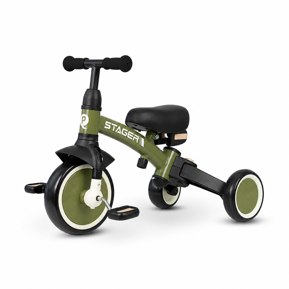 BBP-325QPSTAGER81 Tricicleta evolutiva pliabila STAGER Green sistem de pliere si 6 ani BebePrice.ro [3]