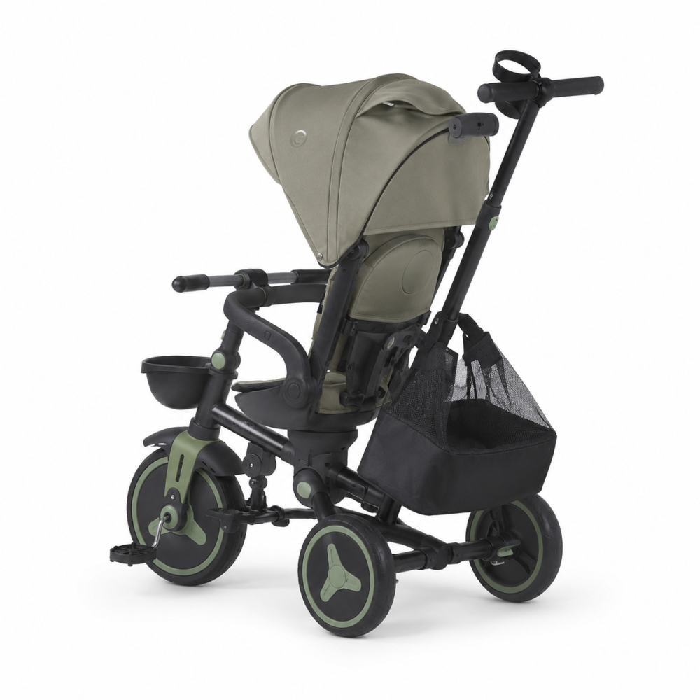 BBP-326014580 Tricicleta ultrapliabila Urbio Plus Basil Green functie rotativa si format ultrapliabil BebePrice.ro [4]